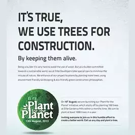 Elite plant for the planet