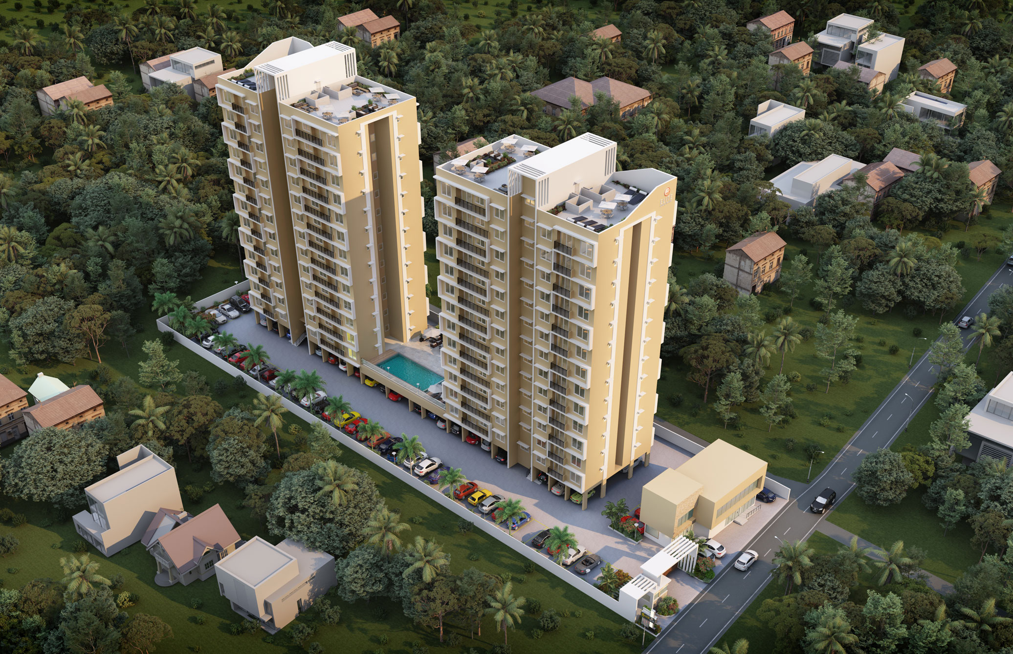Residential projects in trivandrum, kazhakoottam